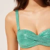 Bandeau Relleno Ligero Bikini Light Reflections