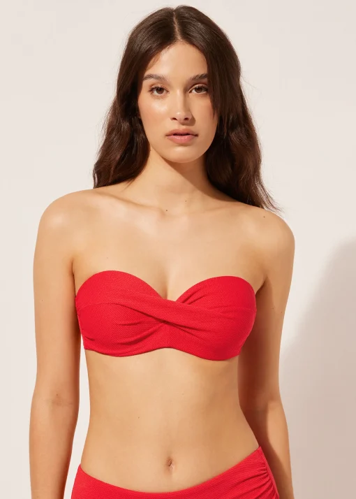 Bandeau Relleno Ligero Bikini Classic Piquet