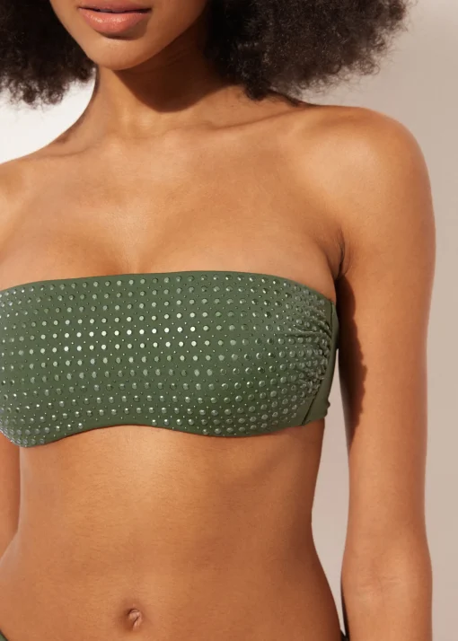 Bandeau Relleno Ligero Bikini Luxury Stones