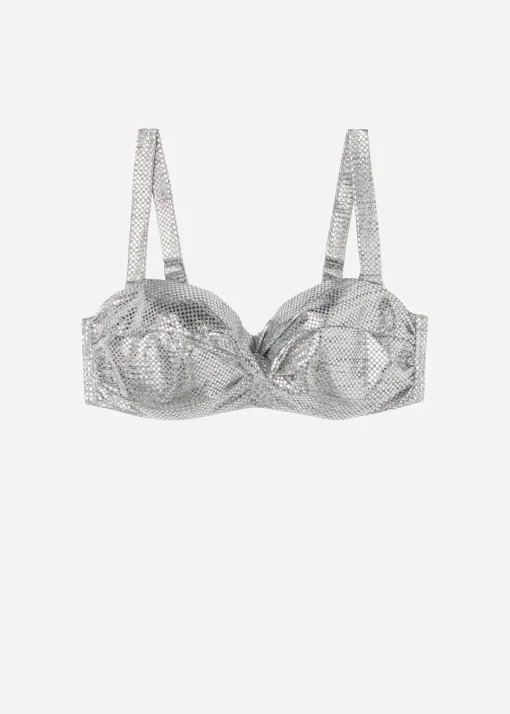 Bandeau Relleno Ligero Bikini Light Reflections