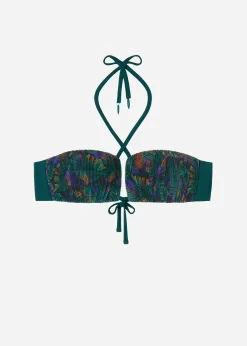 Bandeau Relleno Ligero Bikini Night Foliage