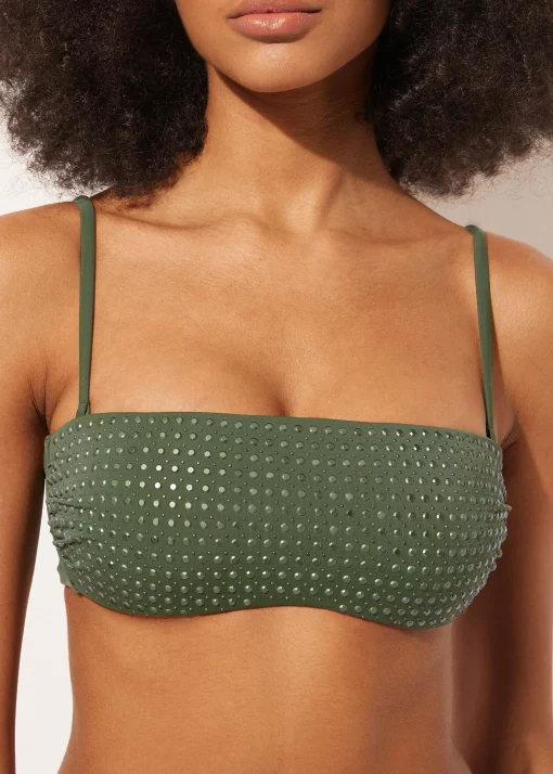 Bandeau Relleno Ligero Bikini Luxury Stones