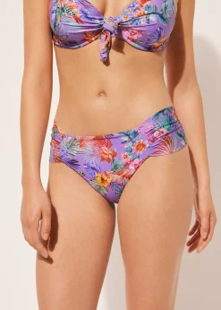 Bikini Braguita Clásica con Drapeado Fairy Jungle