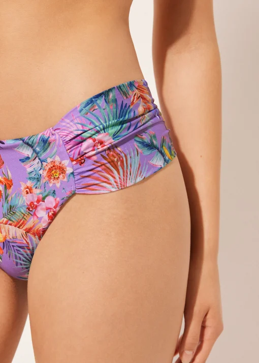 Bikini Braguita Clásica con Drapeado Fairy Jungle
