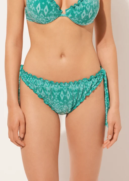 Bikini Braguita Clásica Lazos Ethnic Island