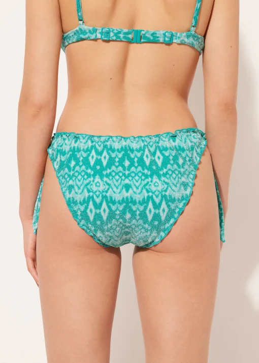 Bikini Braguita Clásica Lazos Ethnic Island