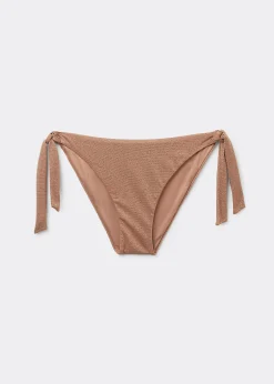Bikini Braguita Clásica Lazos Golden Gleam