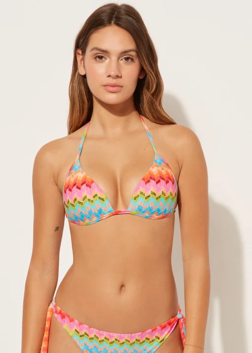 Bikini Push-up Relleno Gradual Rainbow