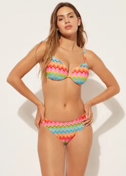 Bikini Push-up Relleno Ligero Rainbow