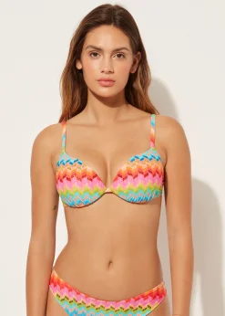 Bikini Push-up Relleno Ligero Rainbow