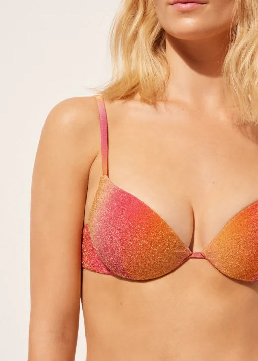 Bikini Push-up Relleno Ligero Colorful Shades