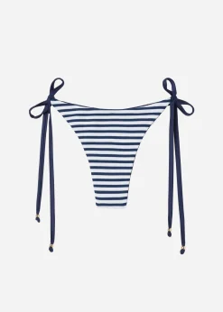 Bikini Tanga Regulable Nautical Stripes