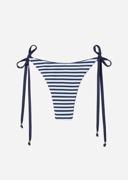 Bikini Tanga Regulable Nautical Stripes