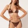 Bikini Triángulo Relleno Extraíble Light Reflections