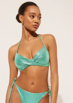 Bikini Triángulo Relleno Gradual Light Reflections