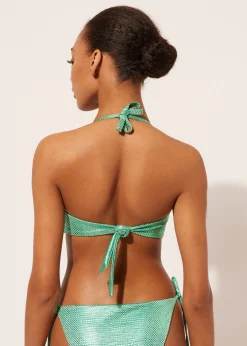 Bikini Triángulo Relleno Gradual Light Reflections
