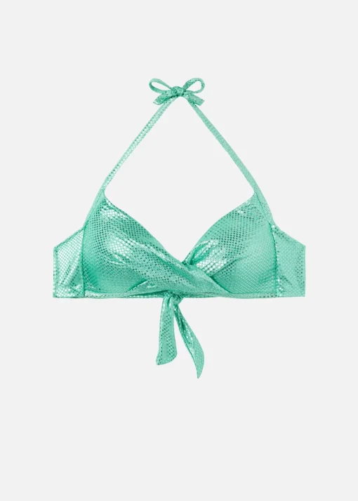 Bikini Triángulo Relleno Gradual Light Reflections