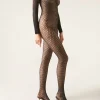 Body Cuerpo Entero De Red Estampado Rombos