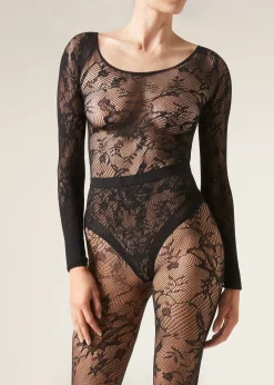 Body De Red Con Flores