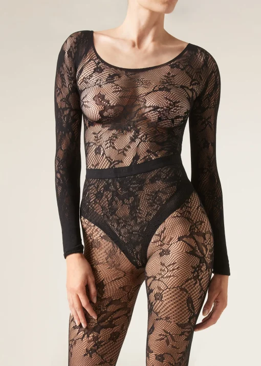 Body De Red Con Flores