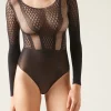 Body De Red Estampado Rombos