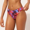 Braguita Clásica Bikini Blurred Flowers