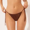 Braguita Cordones Bikini Shiny Satin