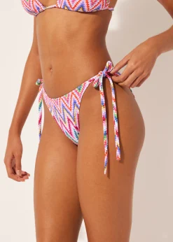 Braguita Cordones Bikini Multicolor Chevron