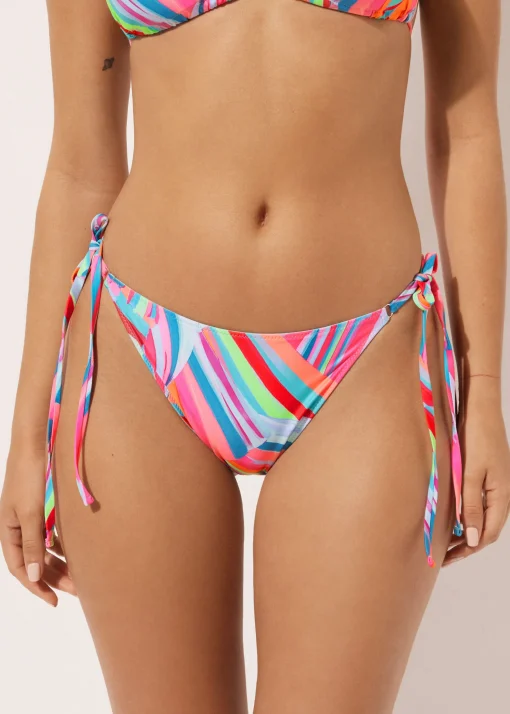 Braguita Cordones Bikini Neon Summer