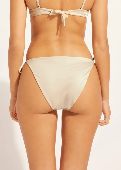 Braguita Cordones Bikini Shiny Satin