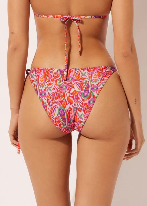 Braguita Cordones Bikini Vibrant Paisley