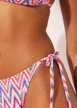 Braguita Cordones Bikini Multicolor Chevron