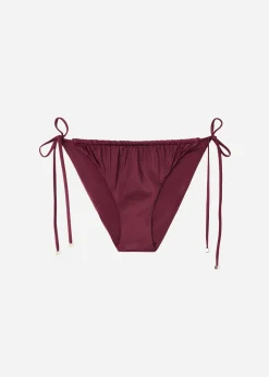 Braguita Cordones Bikini Shiny Satin