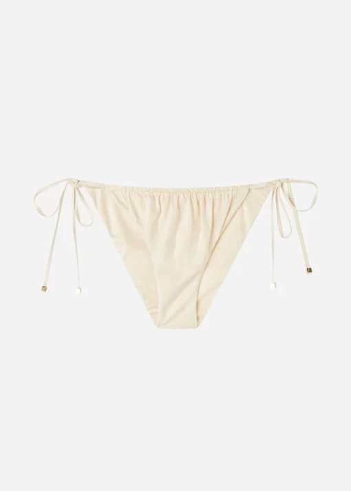 Braguita Cordones Bikini Shiny Satin