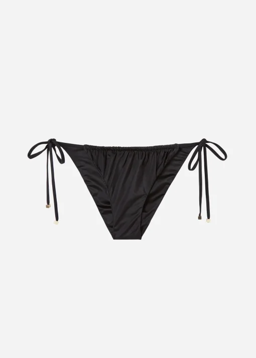 Braguita Cordones Bikini Shiny Satin