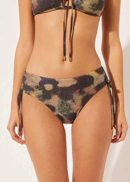 Braguita de Cintura Alta Bikini Sparkling Camouflage