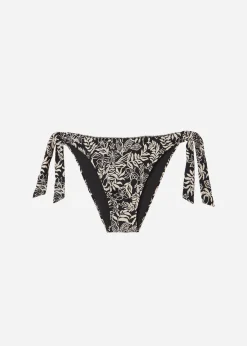 Braguita Lazos Bikini Botanic Black and White