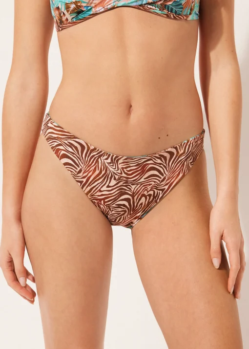 Braguita Reversible Bikini Wild Foliage