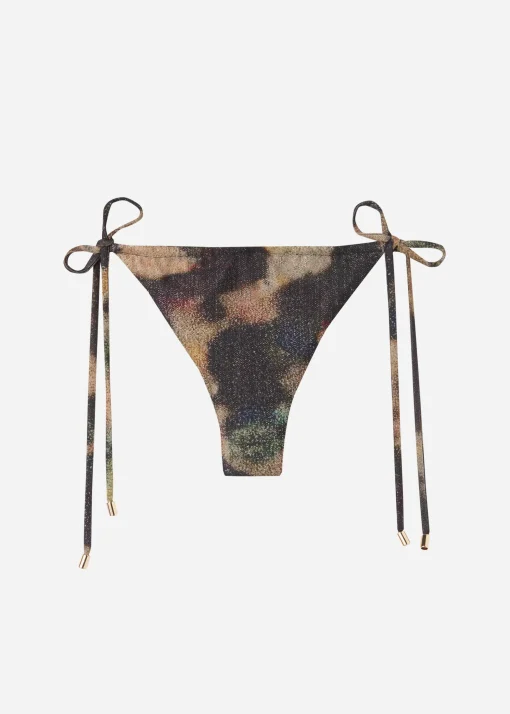 Brasileña Cordones Bikini Sparkling Camouflage