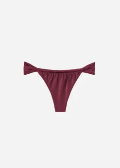Brasileña Laterales Finos Bikini Shiny Satin