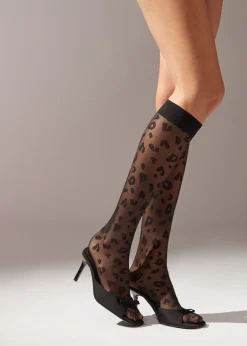 Calcetin Lycra Animal Print