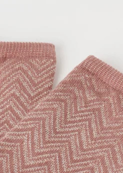 Calcetines Algodón Estampado Con Glitter