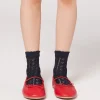 Calcetines Algodón Con Calados