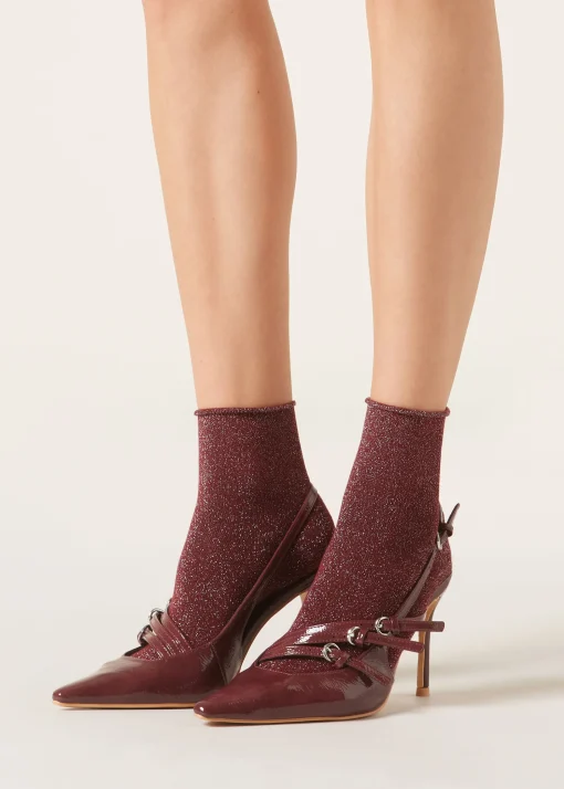 Calcetines Algodón Con Glitter