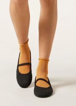 Calcetines Algodón Con Glitter