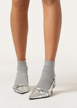 Calcetines Algodón Con Glitter