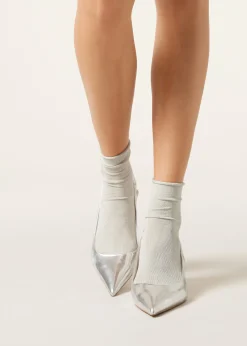 Calcetines Algodón Con Glitter