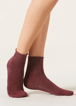 Calcetines Algodón Con Glitter