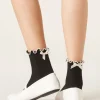 Calcetines Algodón Con Lazo