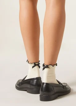Calcetines Algodón Con Lazo